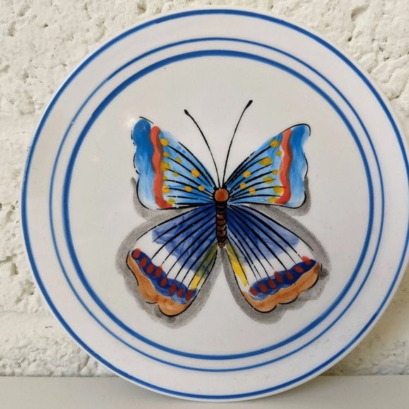 mww market Other - Vintage Butterfly Coaster Plate or Ring Dish by MWW World Market